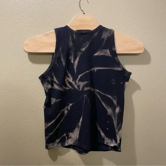 Men’s Large NFL Pittsburgh Steelers Vintage True Fan Upcycled Bleached Tank - Picture 12 of 13